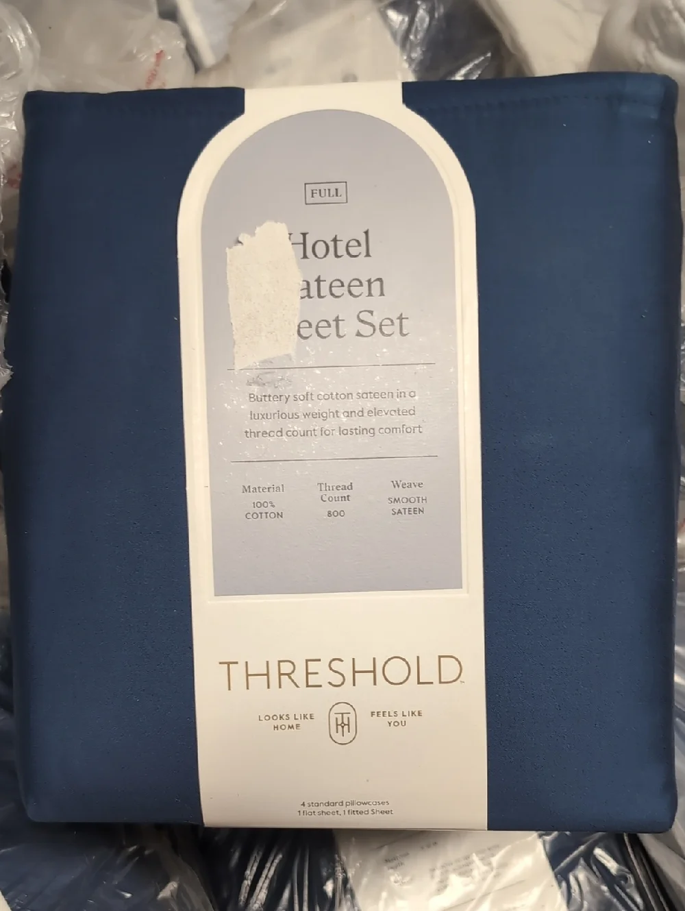 Threshold Full Hotel Sateen Sheet Set!